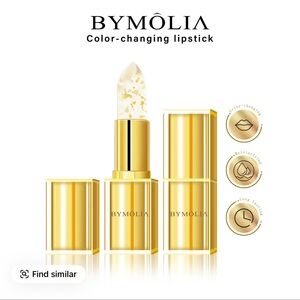 Gold Color-Changing Lipstick